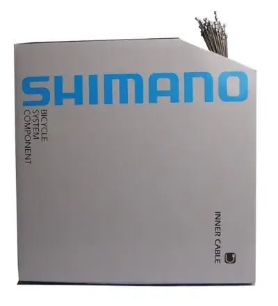 SHIMANO Schaltzug Edelstahl 100 Stück - Premium Innenzüge für MTB und Rennrad