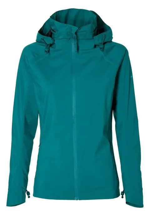 Basil Skane Damen Regenjacke teal green M - wasserdicht & atmungsaktiv (10.000 WP/MVP), T-Fabric…