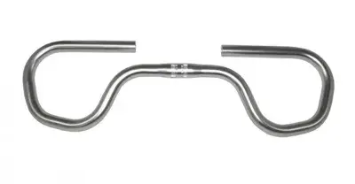 Ergotec Lenkerbügel Contest Lady Alu, Ø25,4mm, 550mm, silber/eloxiert, 0°