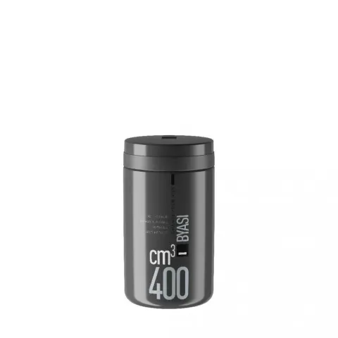 ELITE Transportflasche BYASI dunkelgrau 400 ml - Flaschenhalter - Flaschenbox