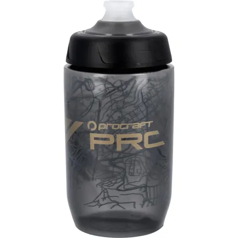 Procraft Trinkflasche Origin smoke/gold 500 ml Smoke/gold - leichte, BPA-freie Fahrradlasche