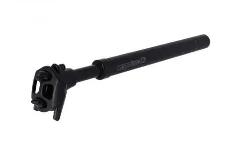 Ergotec Federsattelstütze SP-10.0 Ø27,2mm L350mm Alu schwarz