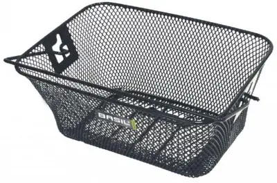 Basil Kinderfahrradkorb Basil Tigre schwarz 22x31x14 cm - Drahtkorb für Gepäckträger, abnehmbar, 5…