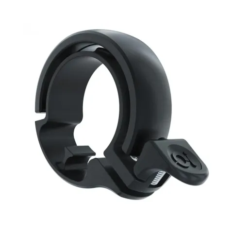 Knog Fahrradklingel Oi Classic groß, matt schwarz, passend für Lenkerdurchmesser 23,831,8 mm,…