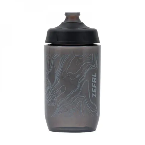 Zefal Sense Pro 50 Trinkflasche 500ml schwarz/grau, auslaufsicher, BPA-frei, für enge Rahmen,…