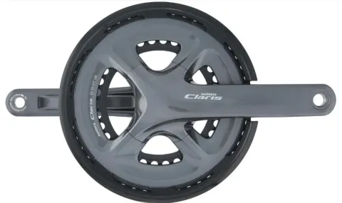 SHIMANO Kurbelgarnitur CLARIS FC-R2000 Kurbelgarnitur - 8-fach, 170 mm, 50-34 Zähne, 34 Zähne