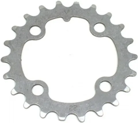Stronglight Kettenblatt silber 64 MM Lochkreis 22 Zähne - Hochwertige Fahrradkomponente