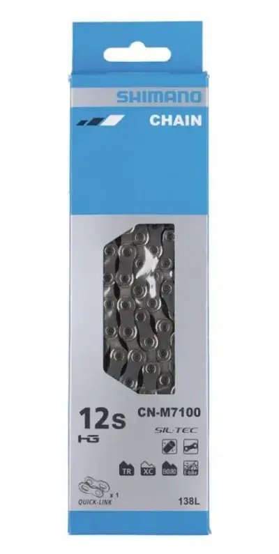 Shimano SLX CN-M7100 Kette 12-fach 138 Glieder Quick-Link
