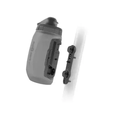 Fidlock TWIST Bottle 450 ml mit Bike Base kompakte, magnet-mechanische Trinkflasche für enge…