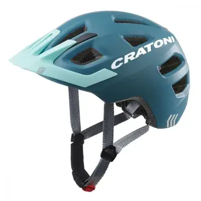 Cratoni Kinderhelm Maxster Pro Kid XS/S 46 bis 51cm steel blau matt
