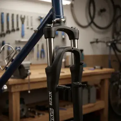 SR Suntour XCE Federgabel 26 Zoll 80 Millimeter V-Brake schwarz 1 Zoll Gewindeschaft SL 180…