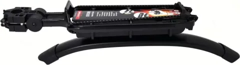 Pletscher H.R. Gepäckträger Orion - schwarz, Befestigung an Sattelstütze, inkl. Spritzschutz, max.…
