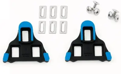 Shimano SPD-SL Schuhplatten SM-SH12 Blau - präziser, effizienter Rennrad-Klick