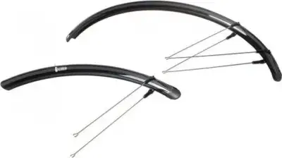 Procraft Schutzblech Rainbow 26 Zoll 50 mm Schwarz - Komplettes Schutzblechset