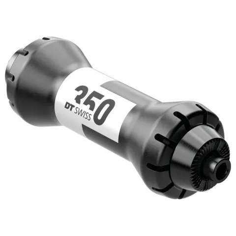 DT Swiss Nabe Road VR 350 Straightpull 20 Loch Schwarz - leichte, zuverlässige Vorderradnabe