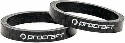 Procraft Ahead Spacer Carbon 1 1/8 Zoll Set - Leicht & Stabil