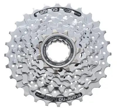 SHIMANO Kassette ALIVIO CS-HG51 8-fach 11-32 Zähne - Zuverlässige Schaltperformance für Trekking…