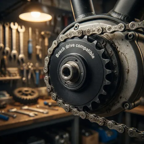 Stronglight E-Bike Ritzel 16 Zähne - optimales Kettenblatt für Bosch Gen2 Antriebe