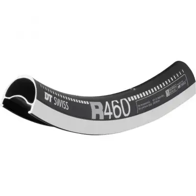 DT Swiss Felge R 460 28"/700C 28 Loch Schwarz - leichte, vielseitige Rennradelge