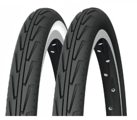 Michelin Reifen City'J Access Line 14x1.45" 37-340 schwarz/weiß Draht