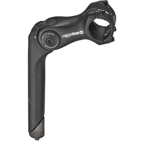 Ergotec Octopus 2 verstellbarer Aluminium-Schaftvorbau, 25,4 mm Lenkerklemmung, 110 mm Ausladung,…