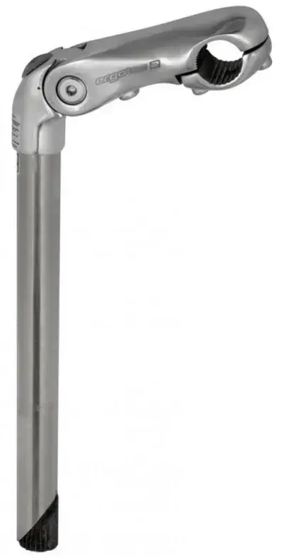 ergotec Kobra Vario Tube Schaftvorbau 25,4 mm - 110 mm silber