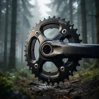 SHIMANO Kettenblatt DEORE FC-M617 36 Zähne - präziser Antrieb für 2x10-fach