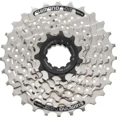 SHIMANO Kassette CS-HG41 7-fach 11-28 Zähne Kassette - 7-fach Übersetzungsbereich 11-28