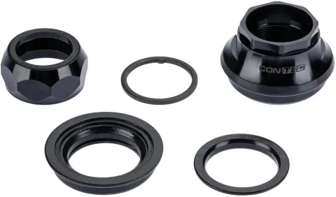 Contec Steuersatz HS-40 1 1/8Z Alu Semi Schwarz