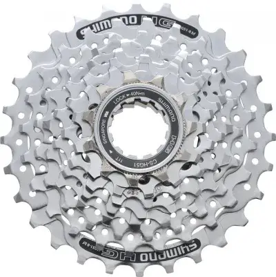 SHIMANO Kassette ALIVIO CS-HG51 8-fach 11-28 Zähne Kassette - 8-fach Abstufung für Trekking und MTB