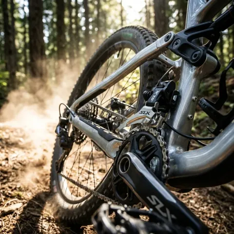 SHIMANO Umwerfer SLX FD-M7100 2-fach MTB Schelle mittig Front-Pull - präzise Schaltperformance am…