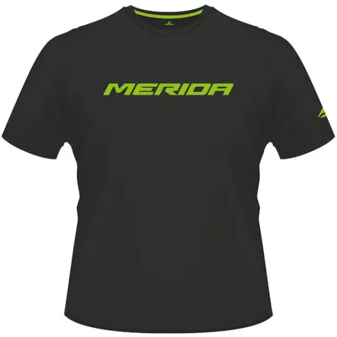 Merida T-Shirt SIGNATURE Edition Herren L Schwarz - 100 % Baumwolle