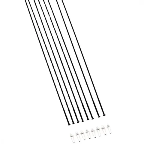 DT Swiss Speichenkit für CRC 1400 SPLINE 24 mm Disc schwarz - präziser Laufradersatz