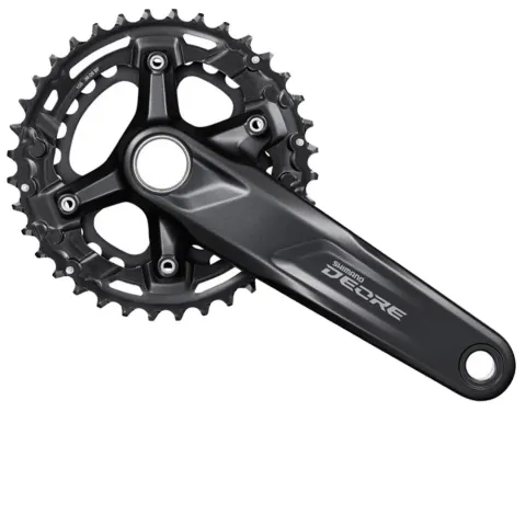 SHIMANO Kurbelgarnitur DEORE FC-M4100 Kurbelgarnitur - 10-fach, 170 mm, 36-26 Zähne, 26 Zähne