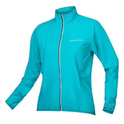 Endura Damen Pakajak winddichte Wetterschutzjacke Pazifik Blau Größe S
