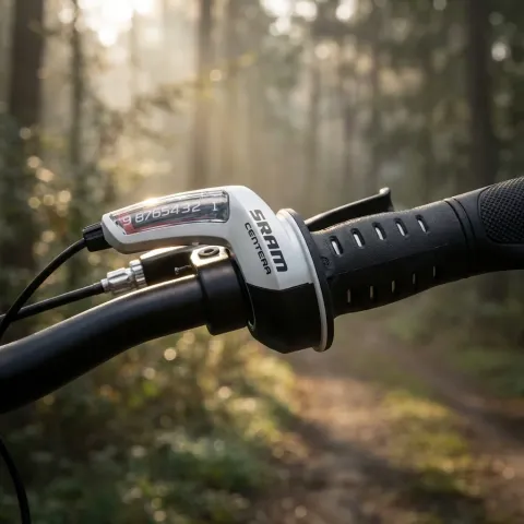 SRAM Centera Drehgriffschalter 9-fach - Ergonomischer Schaltbremshebel für Trekking- und Citybikes