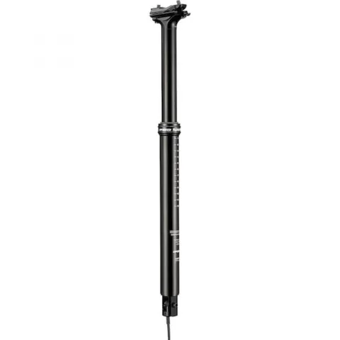 FSA Flowtron Vario-Sattelstütze Ø 31,6 x 508 mm - 175 mm Hub Dropper Post Schwarz