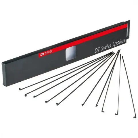 DT Swiss Speiche Aerolite 2.0 / 2.3 290 mm schwarz - ultraleichte Aero-Speiche