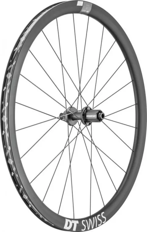 DT Swiss Laufrad ERC 1400 DICUT Disc 584 x 35 mm Schwarz - aerodynamisches Endurance-Carbonrad
