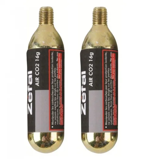 Zéfal ZEFAL Co2 Kartusche 16 gr ez twist mit Gewinde - CO2Kartusche