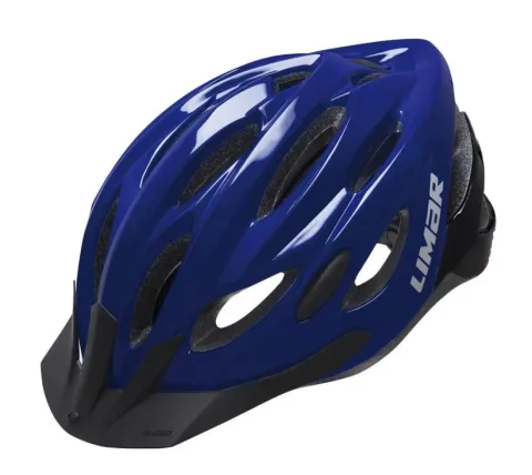 Limar Scrambler Fahrradhelm Gr. M 52-57 cm Blau/Schwarz - Mikroschalen-Helm mit 22…