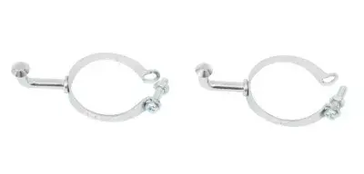 Universal-Pumpenhalter Retro chrom, passend für 27-31 mm Ø