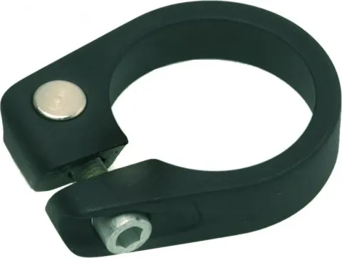 Procraft Elite Sattelstützklemme Ø 31,8 x 13 mm Schwarz - Aluminium mit Korrosionsschutz