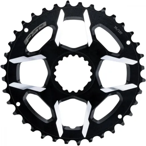 FSA Kettenblatt MTB K-Force Direct Mount Modular 36 T Schwarz - CNC-gefräst, 119 g