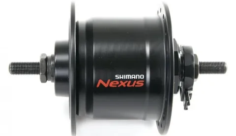 Shimano DH-C3000 Nabendynamo 28 Loch schwarz - Zuverlässige Lichtversorgung für V-Brakes