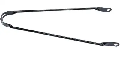 Divers Schutzblechstrebe 28" Tour 1 1/2" schwarz, Stahl, Achsbefestigung
