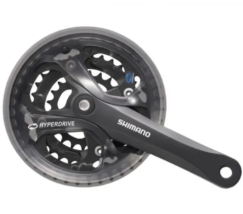 SHIMANO Kurbelgarnitur ACERA FC-M361 7/8-fach 170 mm 42-32-22 Zähne - für Kettenradschaltungen