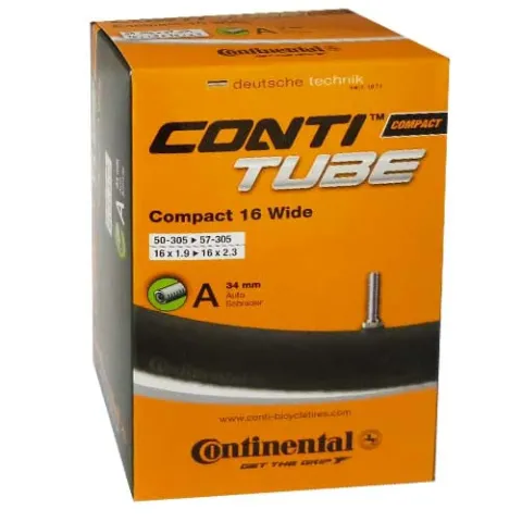 Continental Schlauch Conti 16x1.90-2.30" 50-57/305 Compact 16" wide AV 34mm