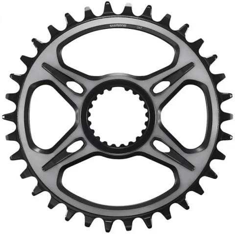 SHIMANO Kettenblatt XTR FC-M9100/FC-M9120 34 Zähne - Leichtes 1x12-Upgrade für maximale Effizienz
