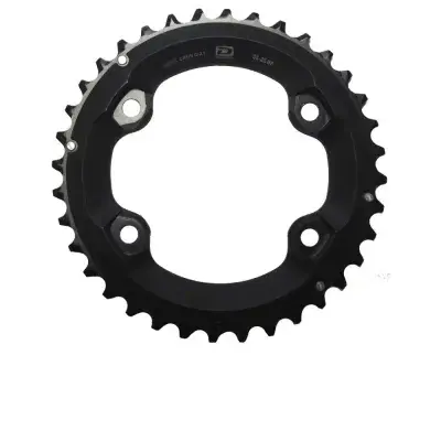 SHIMANO Kettenblatt DEORE FC-M6000-2 36 Zähne - präziser Antrieb für moderne MTB-Schaltungen
